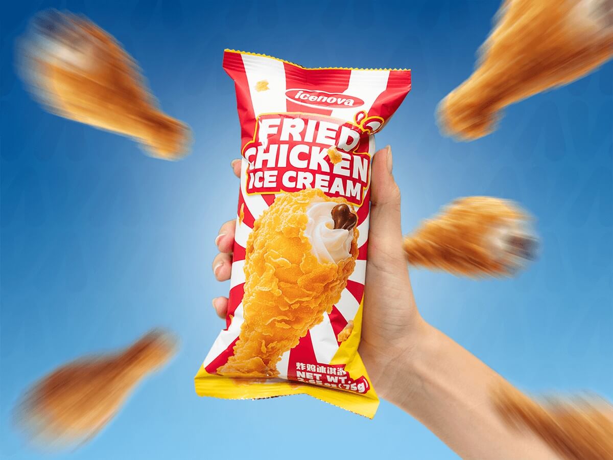 Fried Chicken ice cream